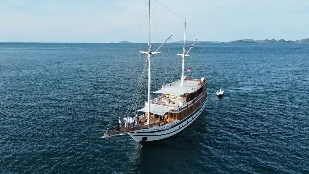 Sailing in Komodo National Park