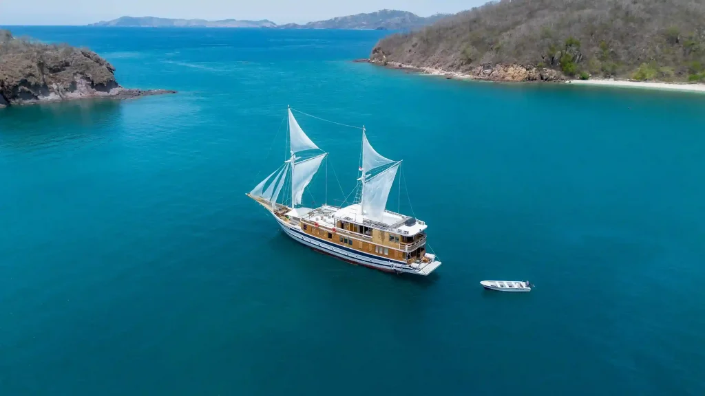 Sailing in Komodo National Park