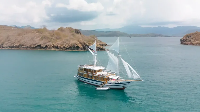 Sailing in Komodo National Park