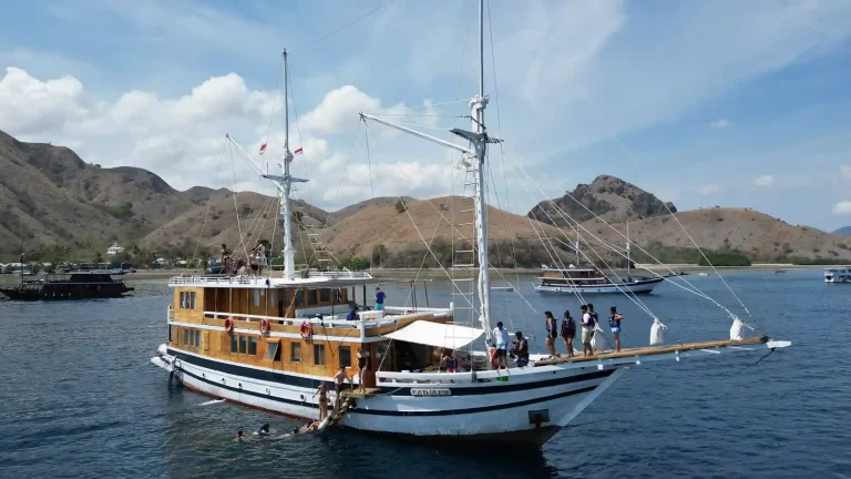 Sailing in Komodo National Park