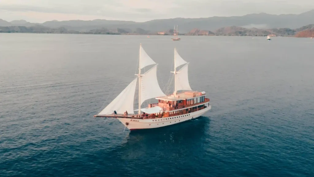Sailing in Komodo National Park
