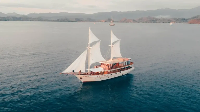Sailing in Komodo National Park