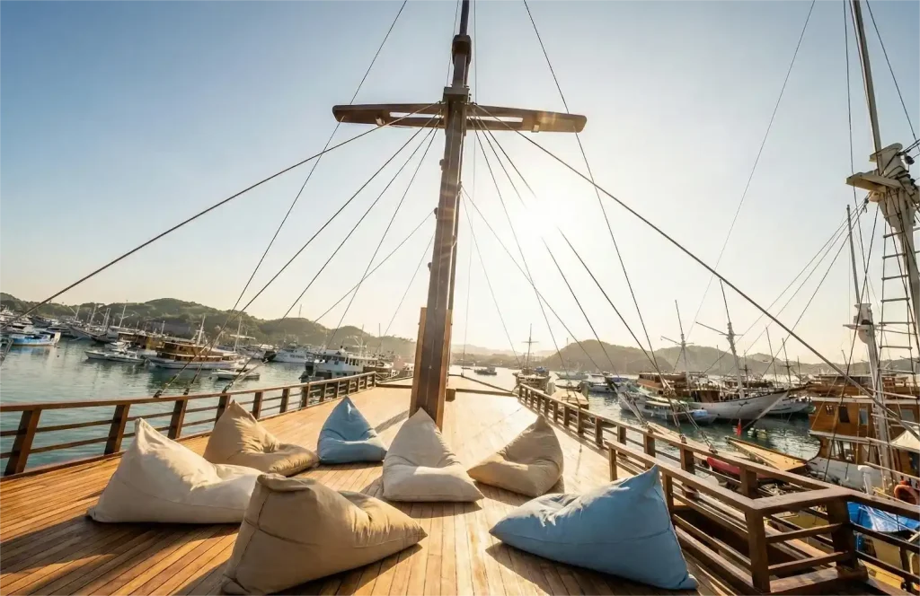 Sailing in Komodo National Park
