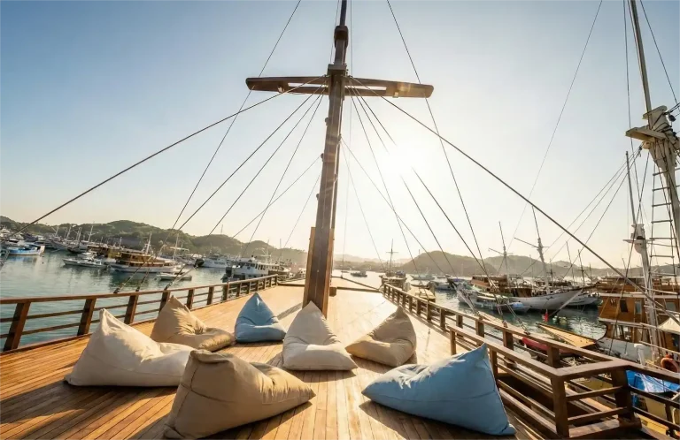 Sailing in Komodo National Park