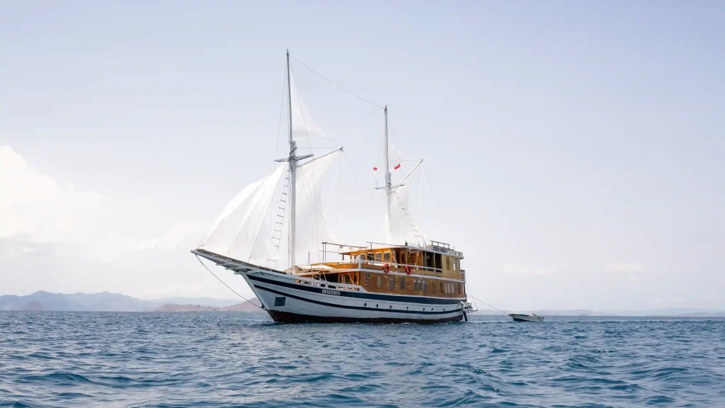 Sailing in Komodo National Park