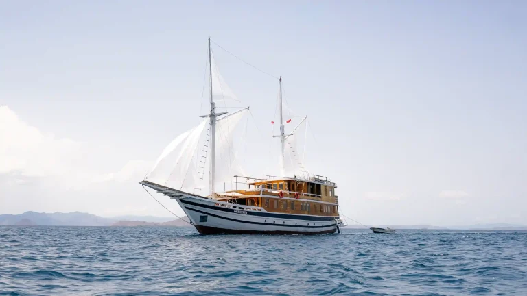 Sailing in Komodo National Park