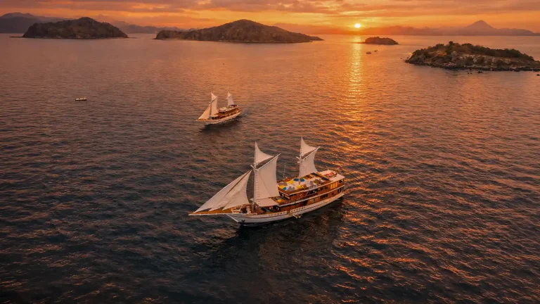 Sailing in Komodo National Park