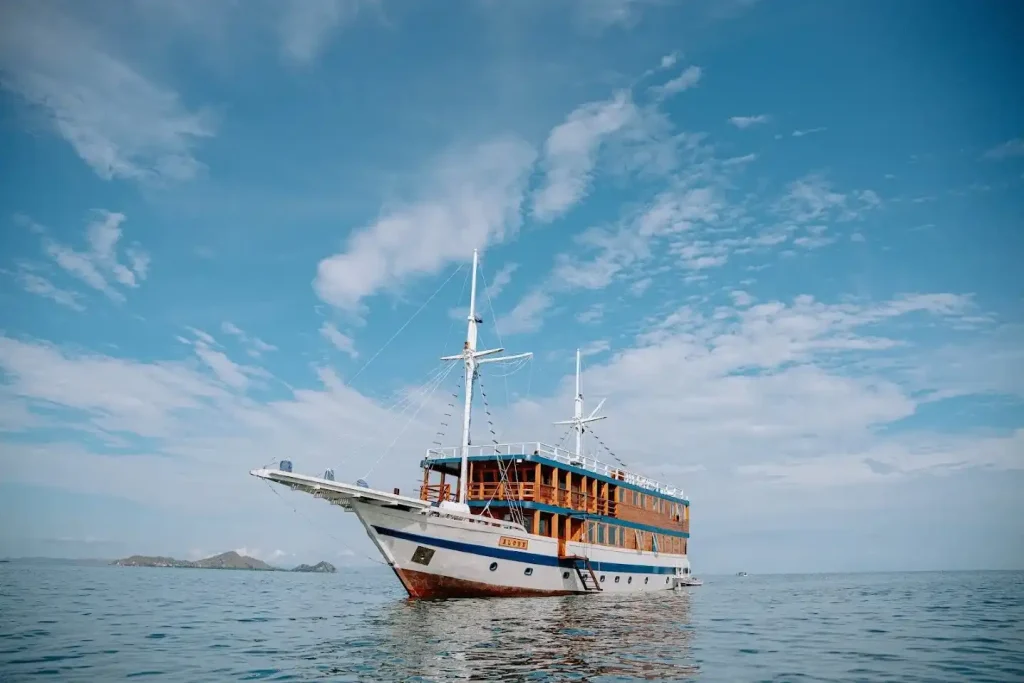 Sailing in Komodo National Park
