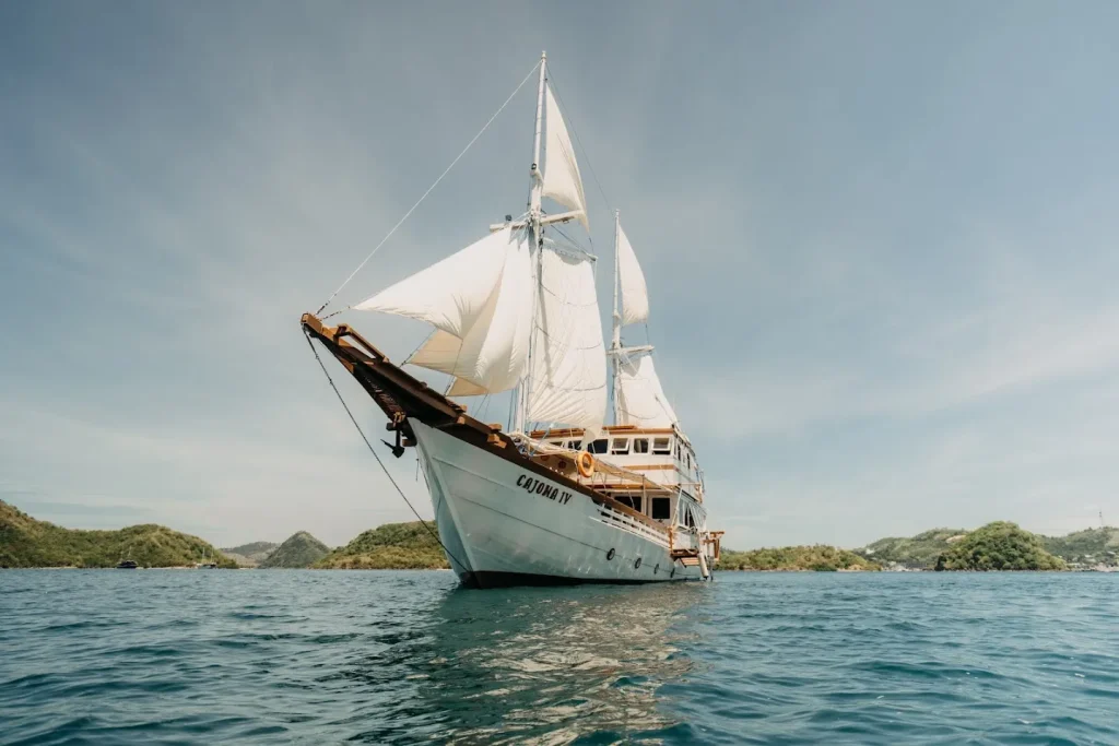 Sailing in Komodo National Park