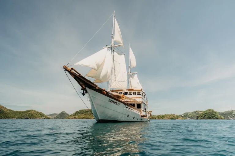 Sailing in Komodo National Park