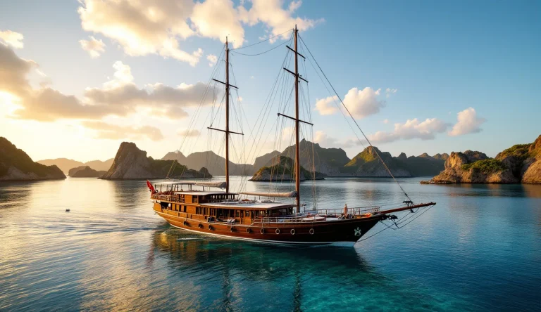 Sailing in Komodo National Park