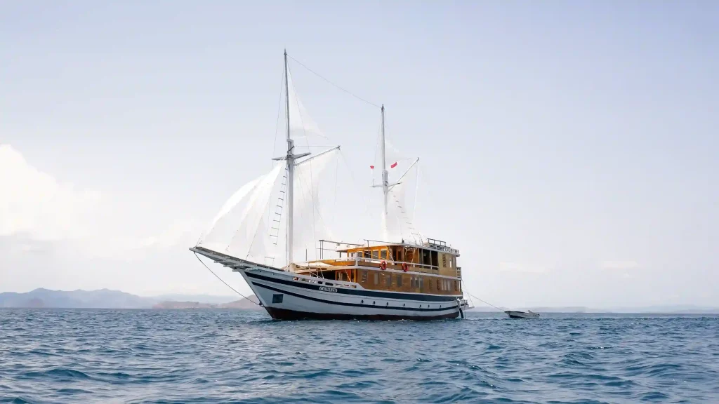 Sailing in Komodo National Park