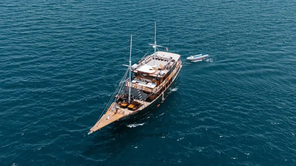 Sailing in Komodo National Park