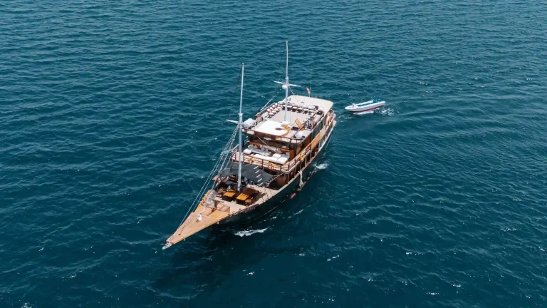 Sailing in Komodo National Park