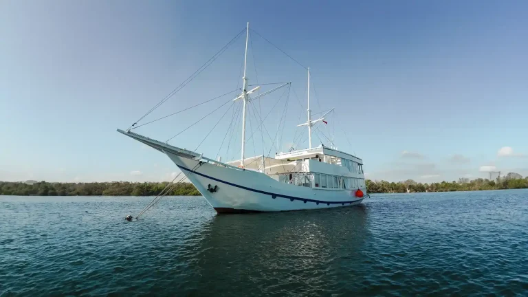 Sailing in Komodo National Park