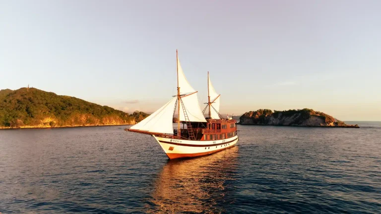 Sailing in Komodo National Park