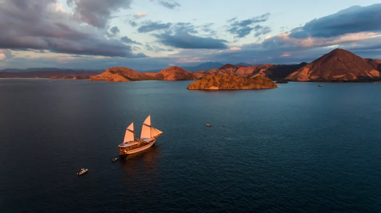 Sailing in Komodo National Park