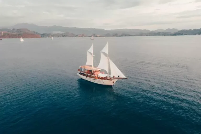 Sailing in Komodo National Park