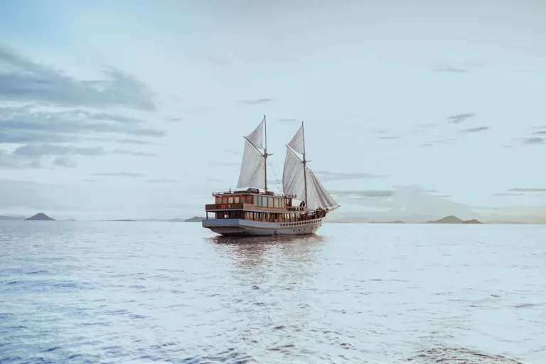 Sailing in Komodo National Park