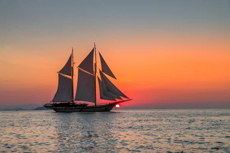 Sailing in Komodo National Park