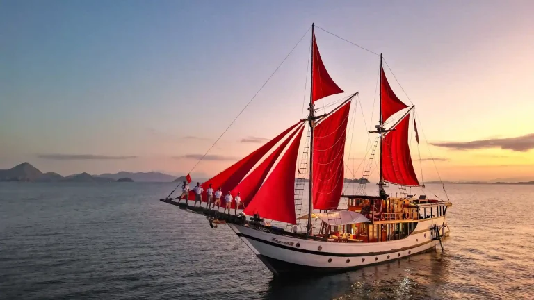 Sailing in Komodo National Park