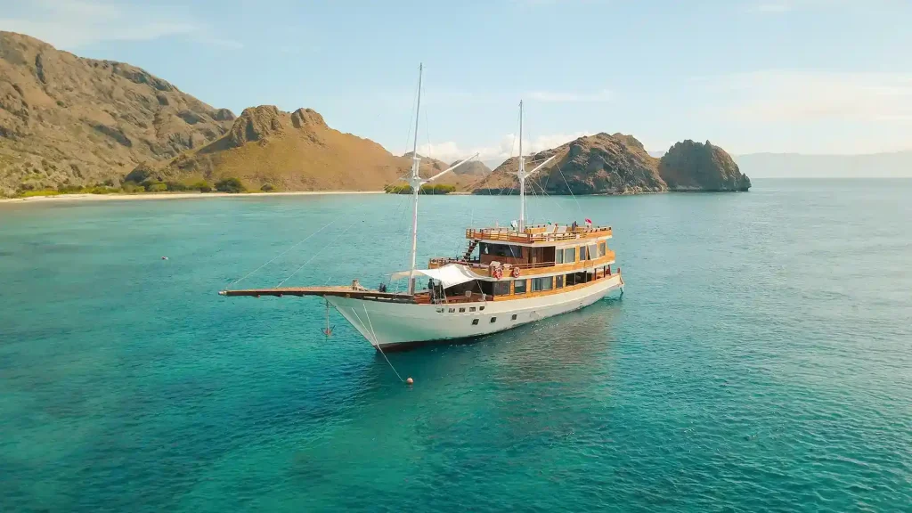 Sailing in Komodo National Park