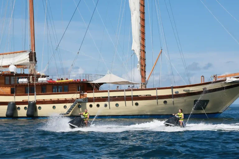 Sailing in Komodo National Park